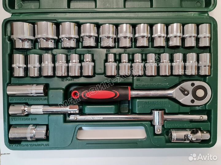 Набор инструментов, набор ключей, головок 32 шт