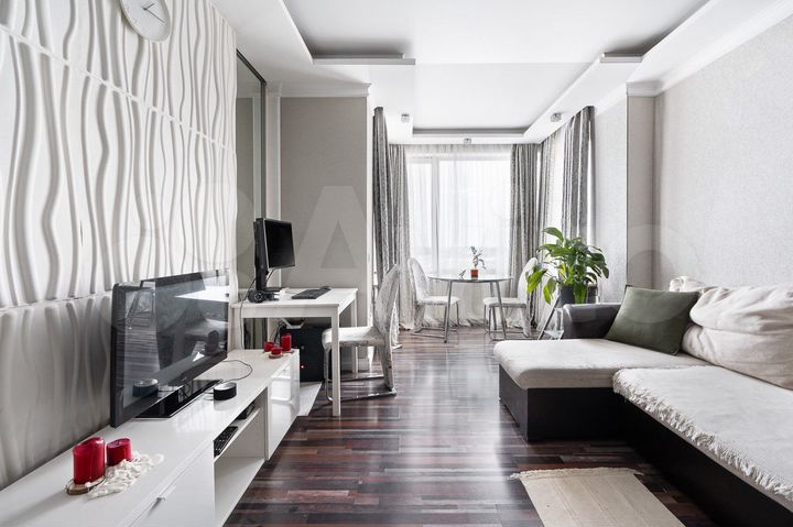 1-к. квартира, 44,5 м², 21/26 эт.