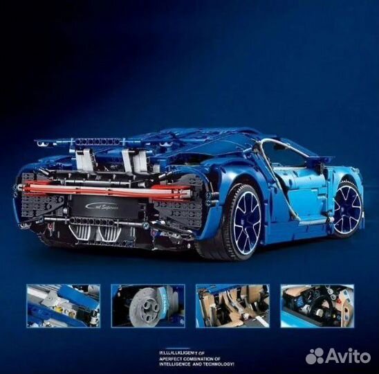 Конструктор Bugatti Chiron