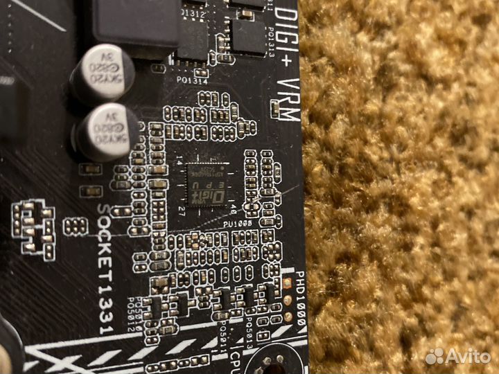 Материнская плата asus prime a320m-k