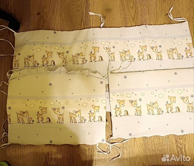 Бортики в детскую кроватку