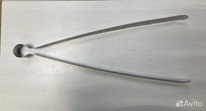 Щипцы для мяса и углей 60см