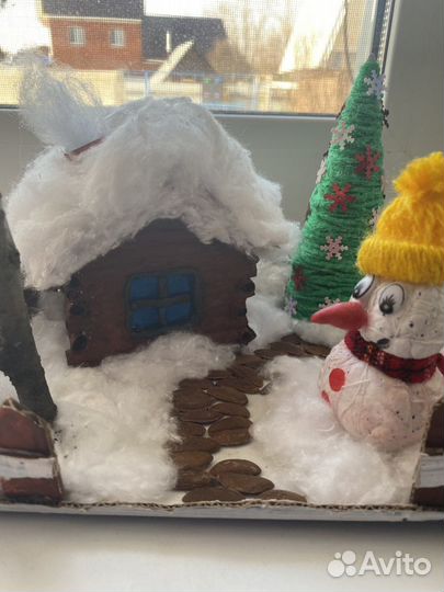 Поделка зимняя