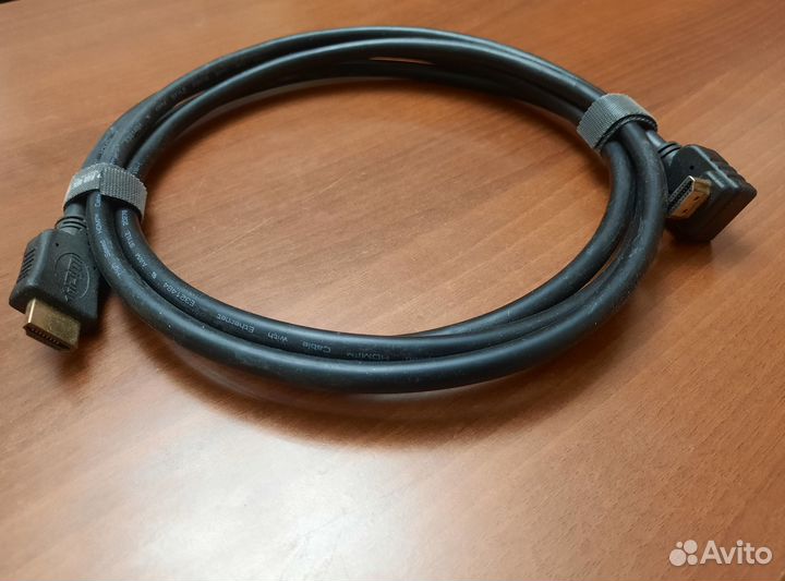 Кабель hdmi 1.4 фирмы Ugreen c Г-разъёмом, 2 метра