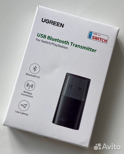 Ugreen USB передатчик Bluetooth 5.0 (CM408)
