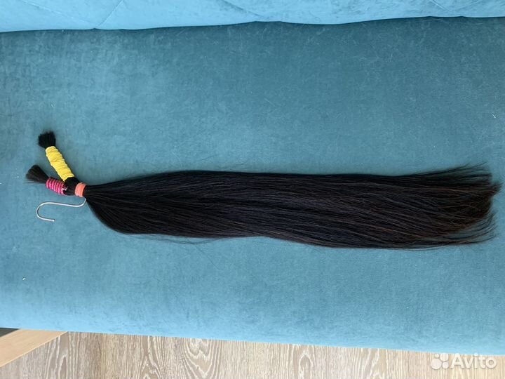Натуральные волосы для наращивания 65 см 100 гр