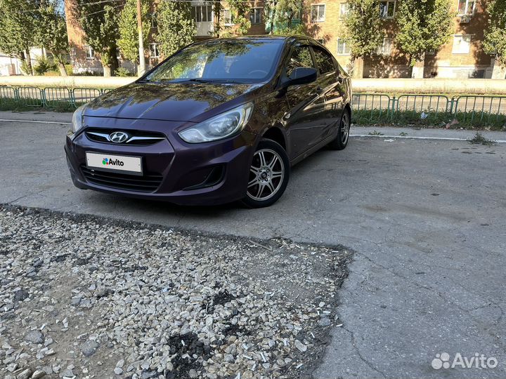 Hyundai Solaris 1.6 МТ, 2012, 105 000 км