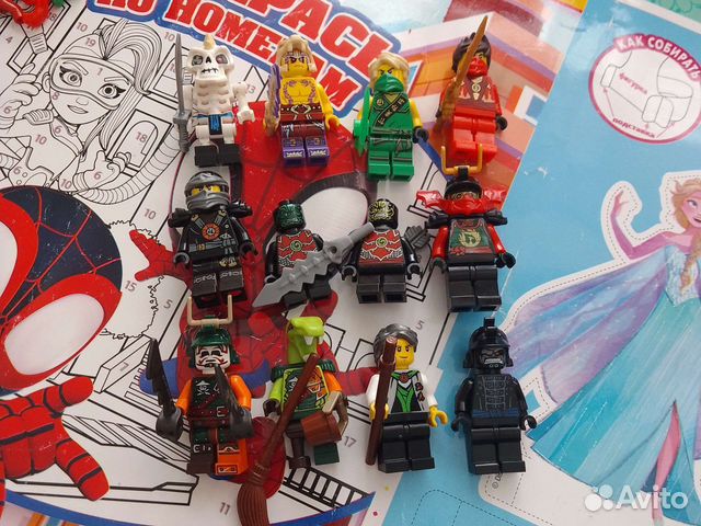 Lego Ninjago редкие минифигурки