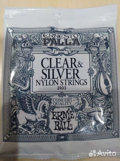 Струны для классической гитары новые