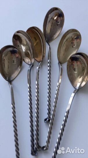 Мельхиоровые ложки чайные