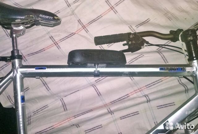 Велокресло детское, крепление на раму