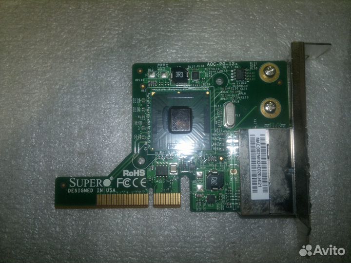 Сетевая карта Supermicro AOC-PG-i2+