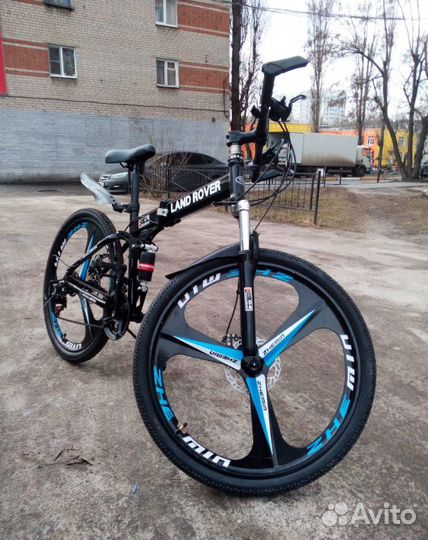 Велосипед на литых дисках