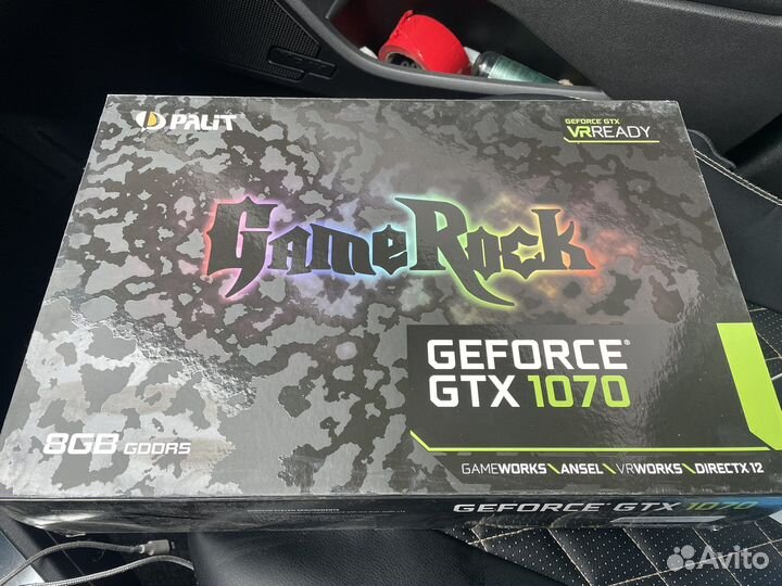 Видеокарта gtx 1070 gamerock