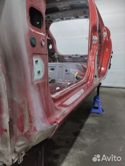 Порог со стойкой левый LADA Vesta 2015