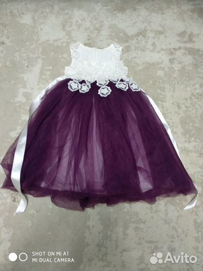 Платье для девочки 110