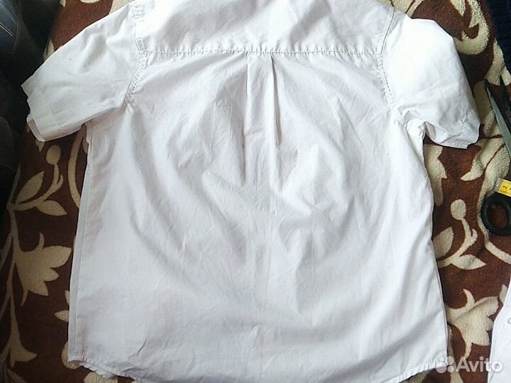 Рубашка белая 164