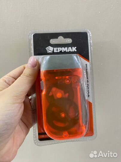 Чингисхан фонарик динамический 3 LED, пластик, 9,5