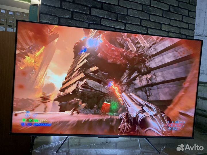 Новый сумасшедший qled 120 Hz - 140 см супер экран