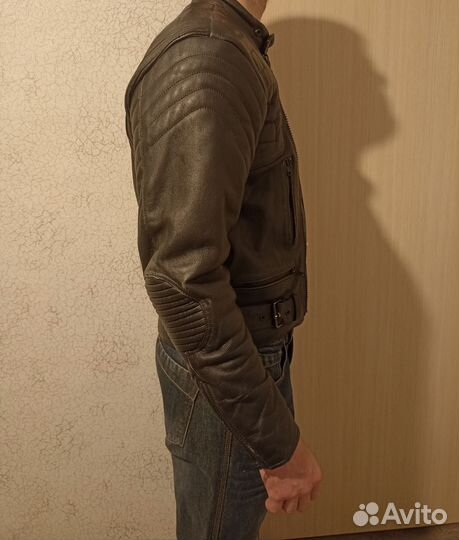 Мотокуртка кожаная michiru