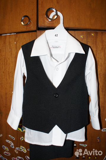 Костюмы-двойки, рубашки