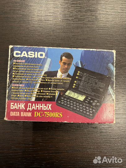 Банк данных Casio DC-750 rs