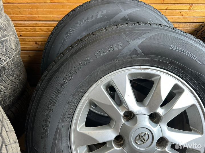 Колеса на toyota land cruiser 200 285/65 R17