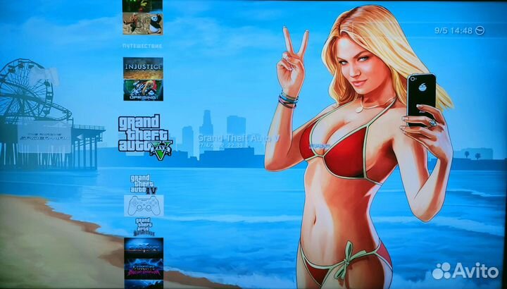 Ps 3 SSlim 500гб+100 игр