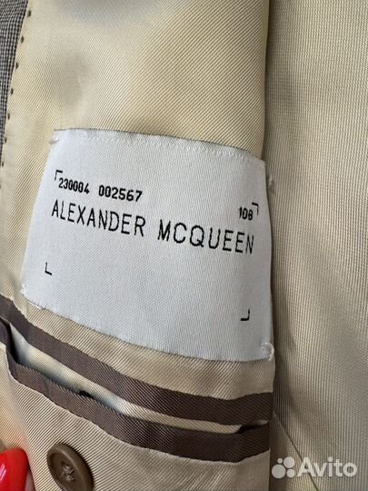 Пиджак мужской Alexander McQueen