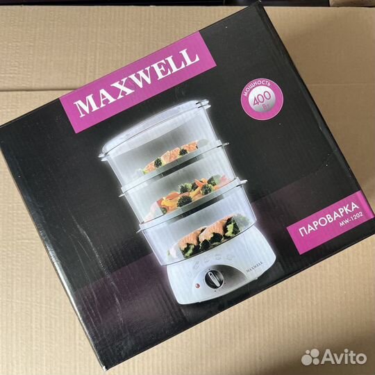 Пароварка Maxwell MW-1202 Новая