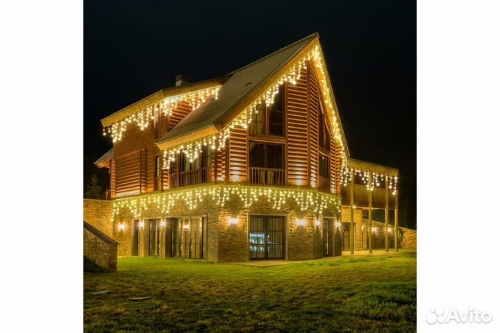 Гирлянда с влагозащитой IP 128