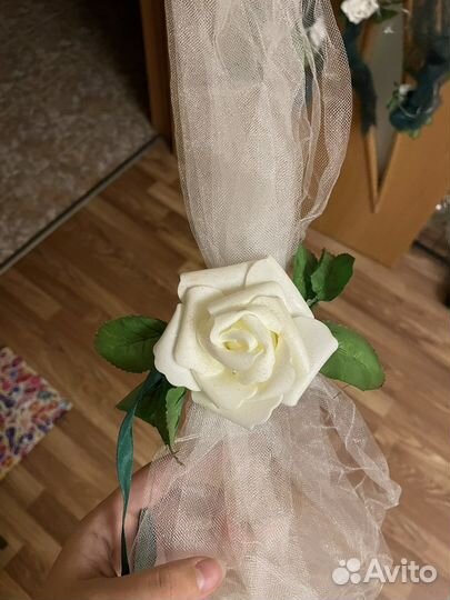 Ленты свадебные на машину