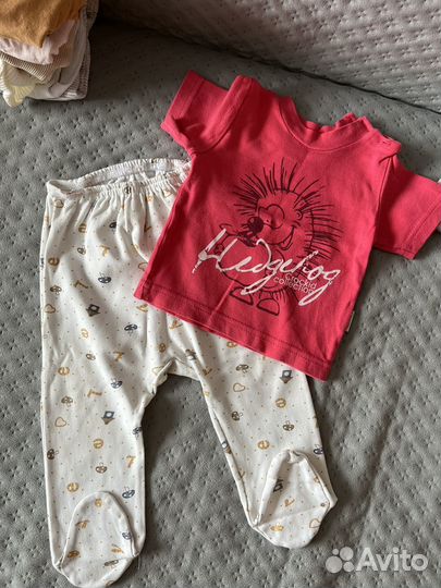 Вещи пакетом на девочку 68 74