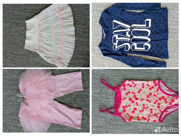 Вещи пакетом на девочку 110-116