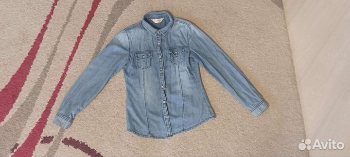 Джинсовая рубашка