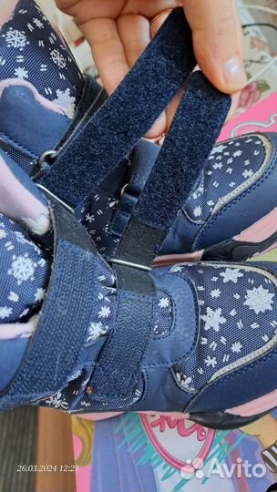Зимние ботинки 27р