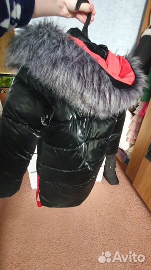 Куртка зимняя на девочку 146