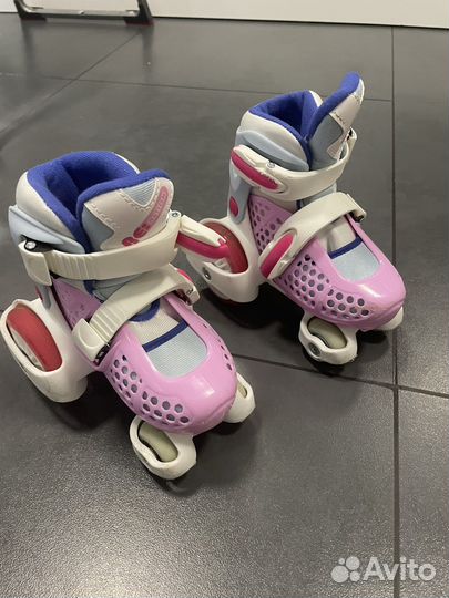 Роликовые коньки детские раздвижные