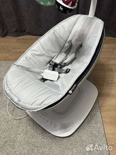 Кресло-качалка 4moms mamaRoo New серебро