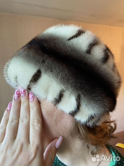 Шапка меховая норковая
