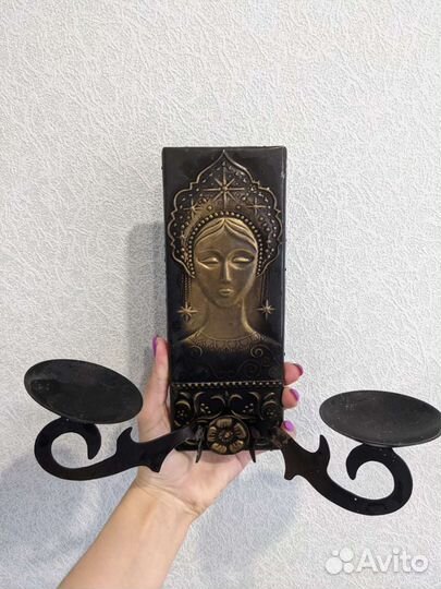 Подсвечник настенный СССР