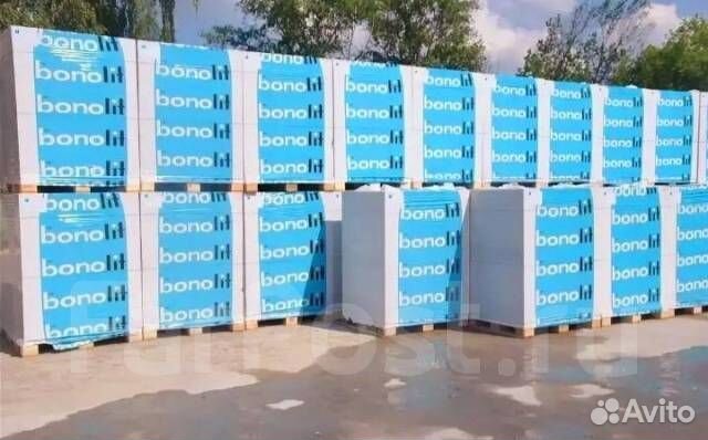 Блоки строительные газобетонные Бонолит
