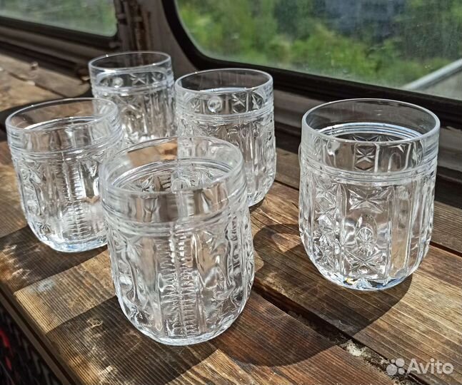 Кружки хрустальные