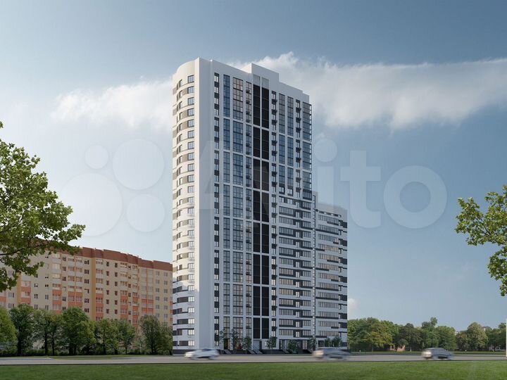 1-к. квартира, 44,9 м², 6/24 эт.