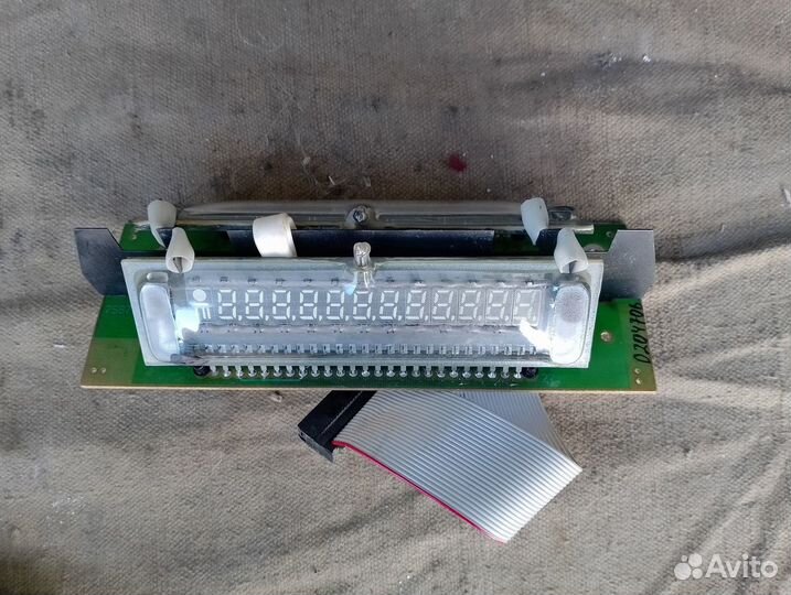 Экран для кассового советского аппарата