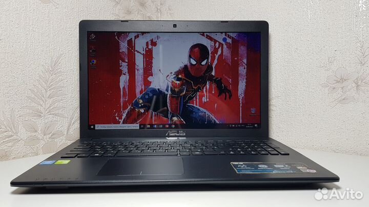 Игровой ноутбук Asus 4ядра/2видеокарты/4Gb/SSD