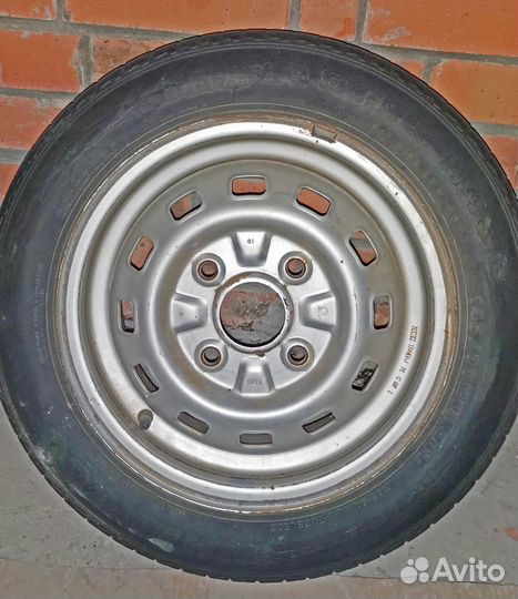 Комплект колес 145/70 R13 на Daewoo Matiz