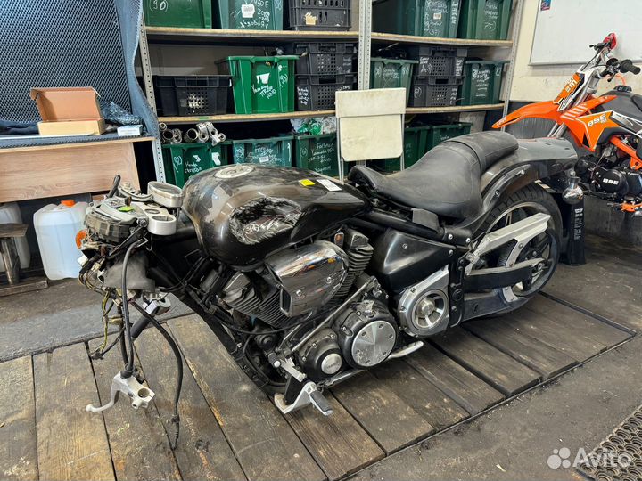 Разбор запчасти Yamaha XV 1700 Warrior