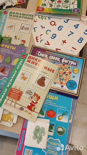 Развивающие игры, занятия, книги