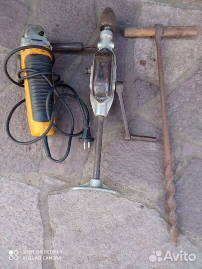 Ручная дрель СССР